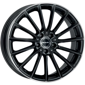 Mak Wheels – KOMET – Black – 19″x8″ 33mm – Summer Wheels – F8090KMGL33WSX